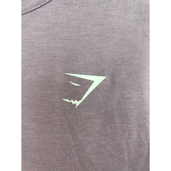 Gymshark Essential Tee Side Tie Purple XS - Picture 2 of 7